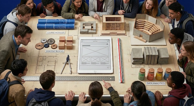 The pieces of an LMS